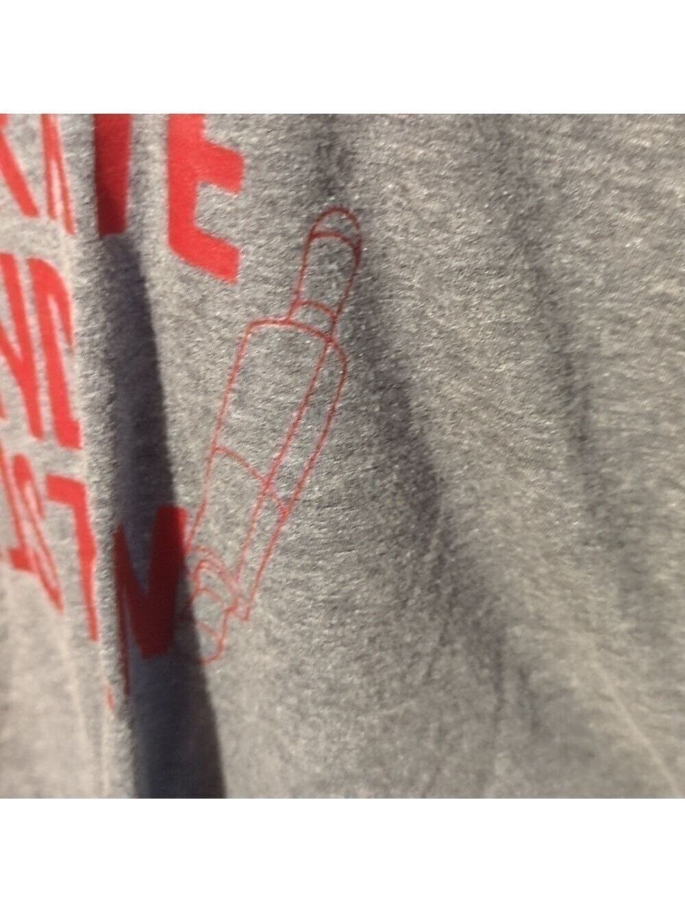 Bella Canvas Women's T Shirt 2XL Heather Gray Christmas Cookie Baking - Picture 5 of 10